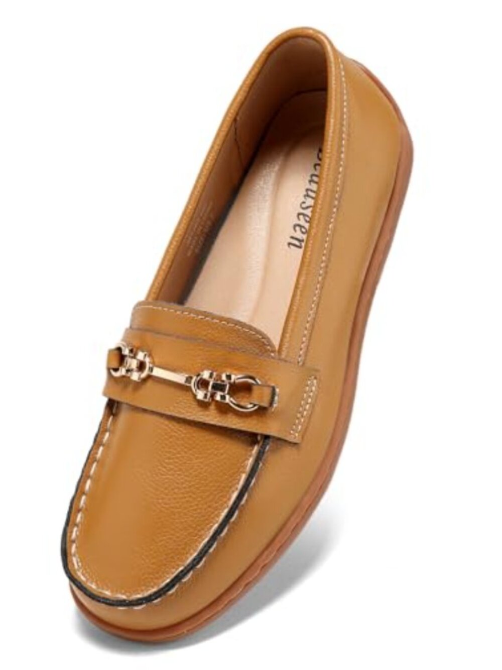 Leather Penny Loafer Slip-Ons Comfortable Lightweight Driving Mocs Business